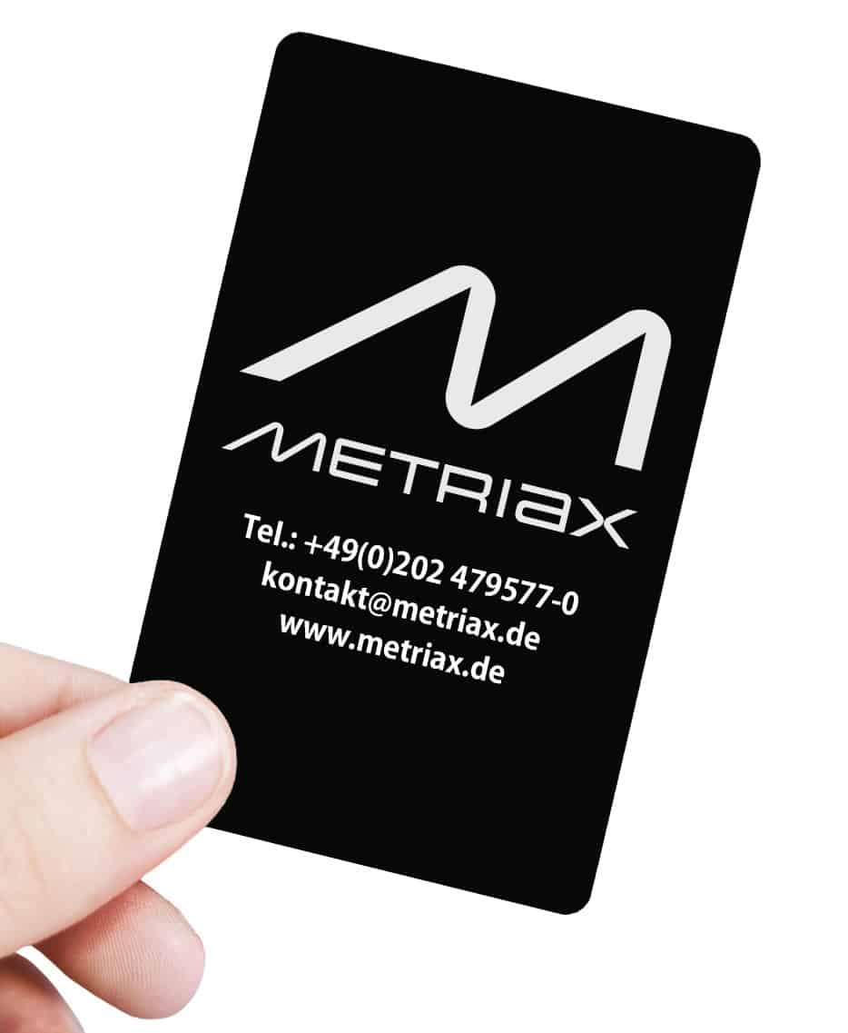 Metriax-GmbH-NFC-RFID-Karte-ISO Format-Smartcard