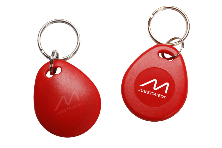Metriax-RFID-NFC-Keyfob-rot